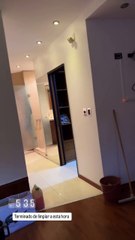 Tamara Báez se despidió de su casa limpiando a puro baile