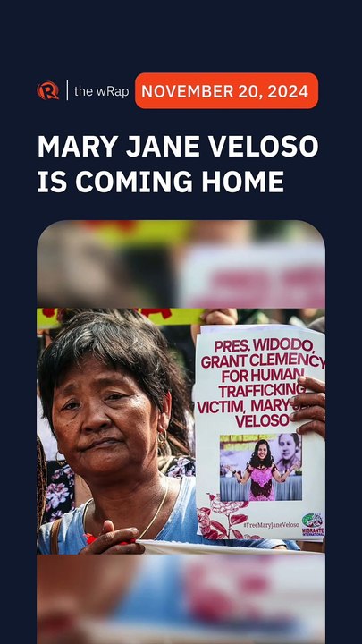 ‘Mary Jane Veloso is coming home’