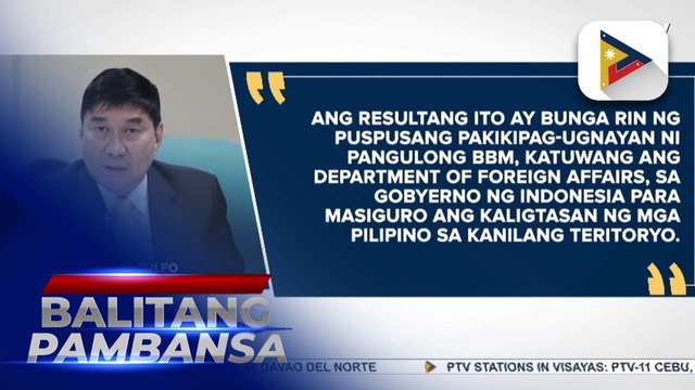 Lawmakers laud PBBM for securing Veloso’s return