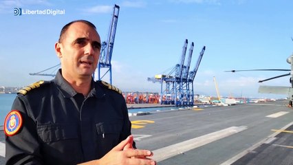El esperanzador mensaje desde el Juan Carlos I: "No estáis solos y no os vamos a olvidar"
