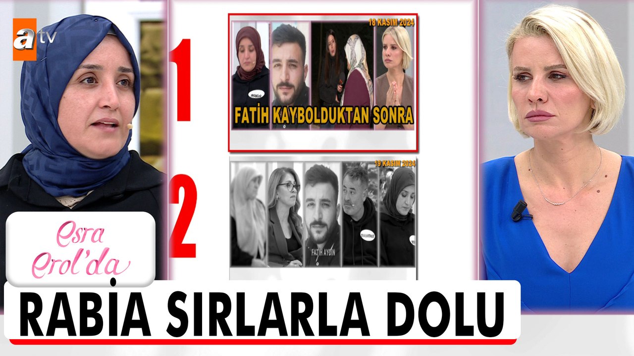 Rabia, 55 saniye Fatih ile ne konuştu - Esra Erol'da 20 Kasım 2024