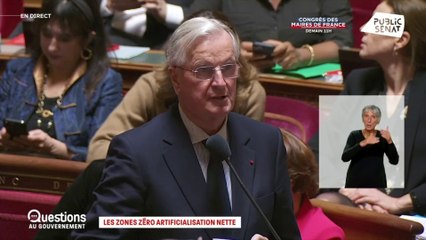 ZAN : Michel Barnier annonce soutenir la proposition de loi sénatoriale pour assouplir le dispositif