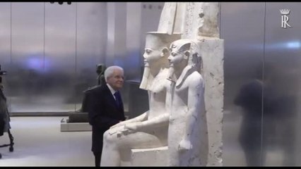 Mattarella al Museo Egizio di Torino per i 200 anni dalla fondazione