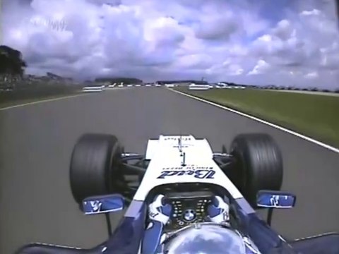 F1 – Juan Pablo Montoya (Williams BMW V10) Onboard – Great Britain 2004