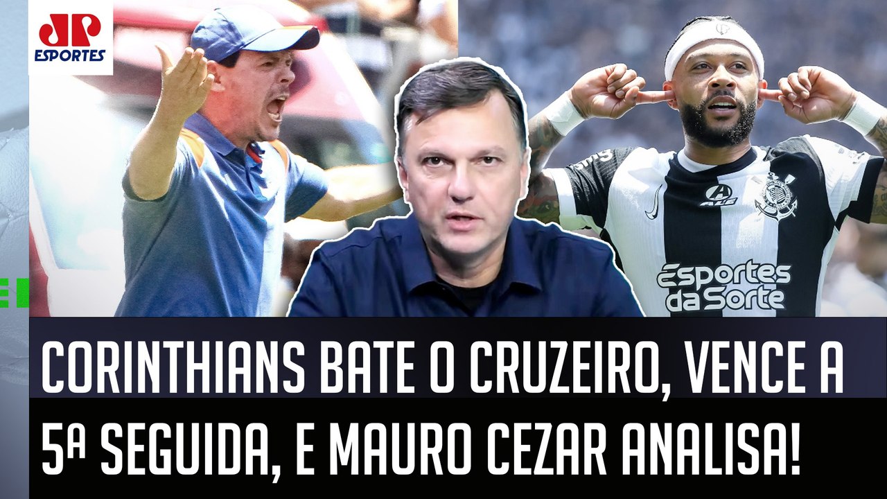 "Dava pro Corinthians GOLEAR! Gente, é IMPRESSIONANTE como..." Mauro Cezar ANALISA 2 a 1 no Cruzeiro