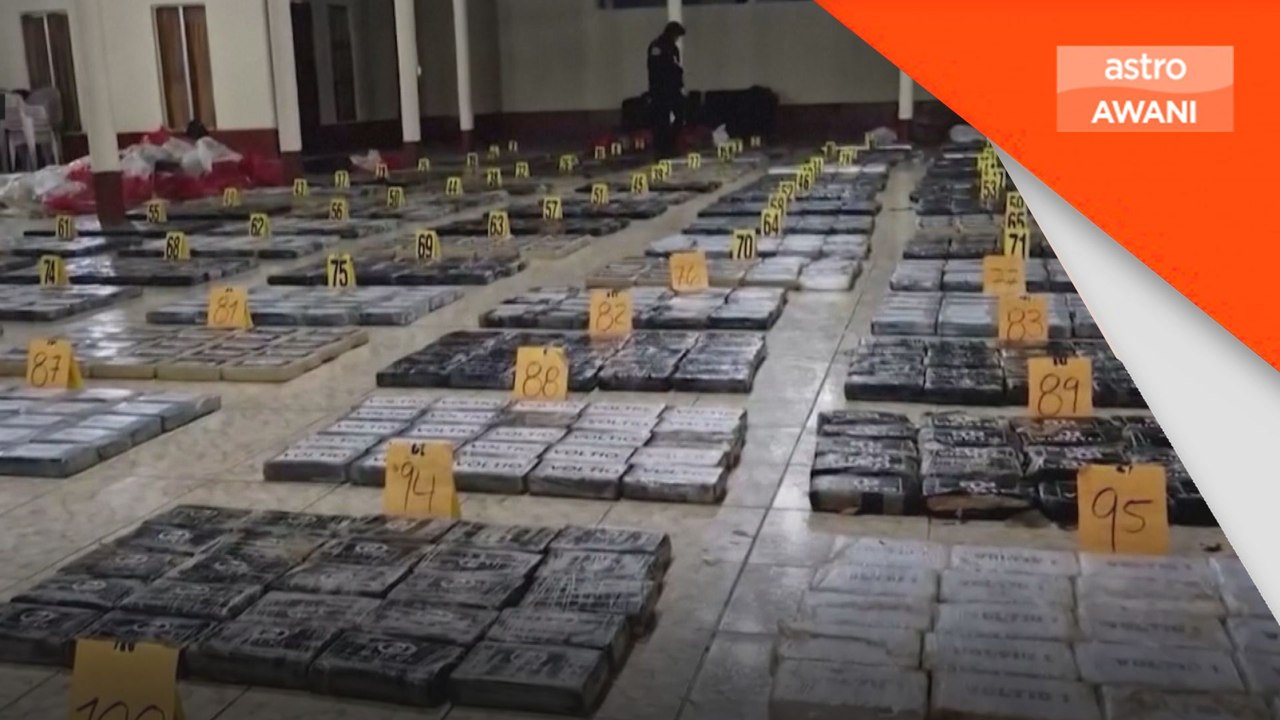 Tentera Guatemala rampas hampir 4,000 bungkusan dadah disyaki kokain