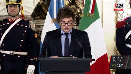 🗣 "HAY PROFUNDAS RAÍCES QUE UNEN A ITALIA CON ARGENTINA" - GIORGIA MELONI