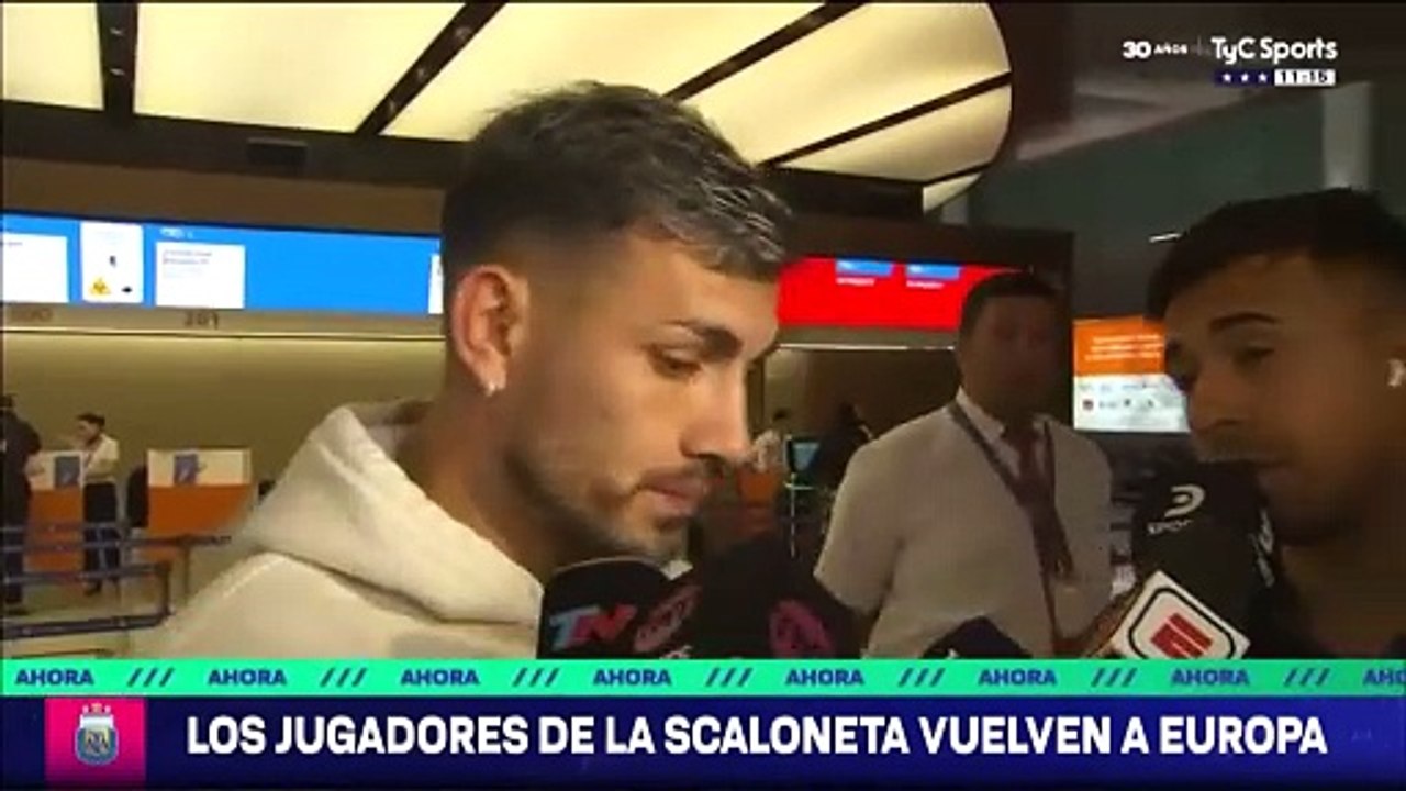 "Hasta junio de 2025 estaré en Roma": Paredes habló de su futuro y una posible vuelta a Boca