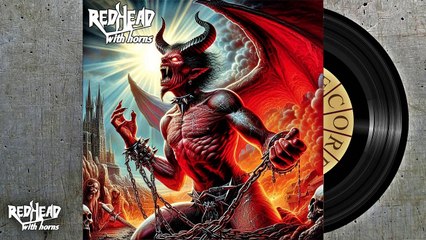 Redhead with Horns - 666