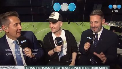 Del Moro se coló al entretiempo de La Scaloneta y contó las novedades de la vuelta de Gran Hermano el 2 de diciembre
