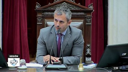 "Vamos a hacer cumplir siempre el reglamento": Menem determina que no hay quórum para la sesión por el proyecto de Ficha Limpia