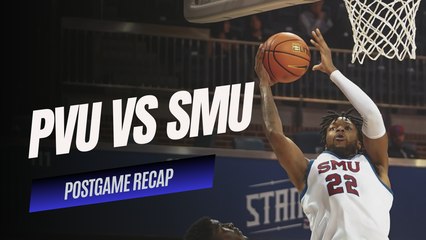 MEN'S COLLEGE BASKETBALL: SMU Cruises Past Prairie View A&M 110-69