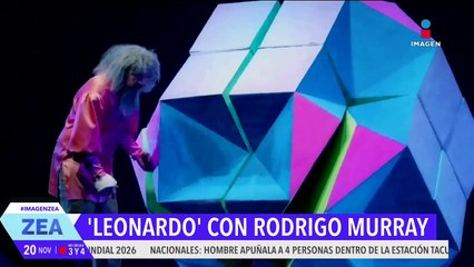 Rodrigo Murray llega al Teatro Xola con "Leonardo"