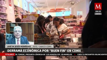 Buen Fin 2024 deja derrama económica de 49 mil 890 mdp en CdMx