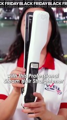 Professional Steam Hair Straightener