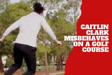 Caitlin Clark breaks golf etiquette and apologizes for disrupting the glamour of the game