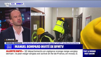 Colère agricole: "Tout n'est pas bon pour se faire entendre", affirme Manuel Bombard (LFI)