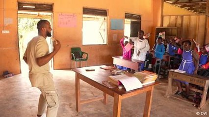 Why are Ghana's students dancing in school?