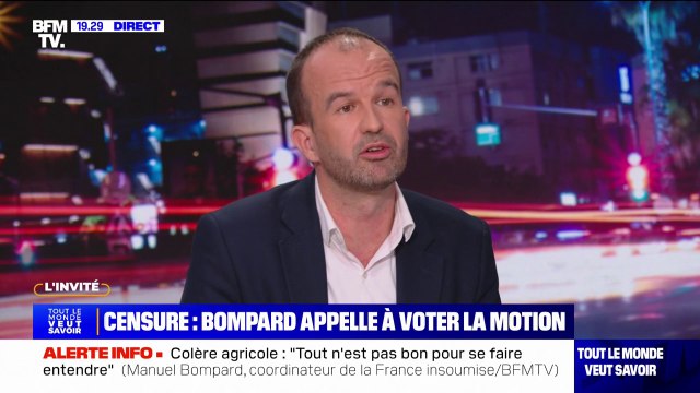 Je crois à la réhabilitation : Manuel Bompard évoque les conditions pour être candidat au sein de la France insoumise