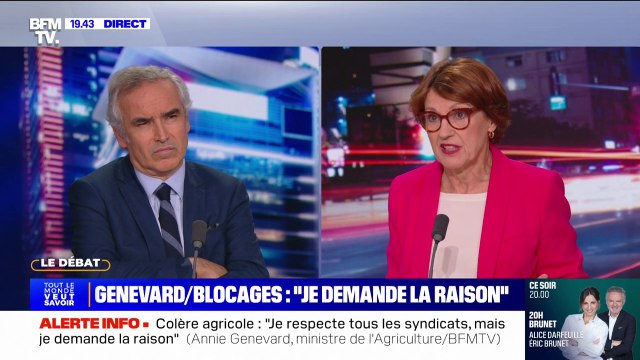 Annie Genevard (ministre de l’Agriculture): “Nous avons énormément d’agriculteurs qui sont dans un grand état de souffrance”
