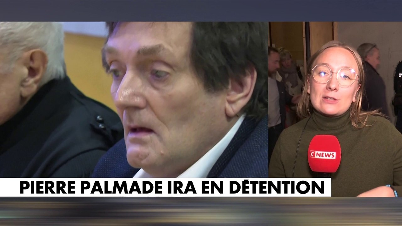 Pierre Palmade condamné à 5 ans de prison, dont deux fermes