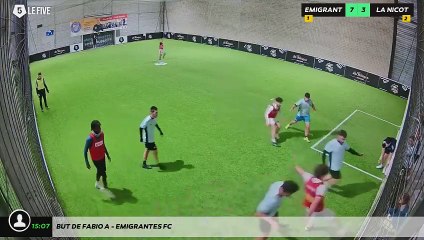 But de Fabio A - Emigrantes Fc