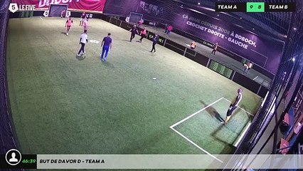 But de Davor D - Team A