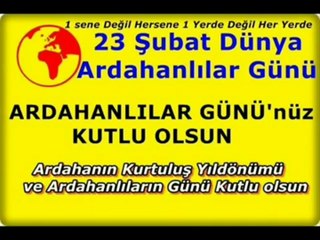 İlk dünya Ardahanlılar günü kutlamaları 2014 ve 2015 videosu
