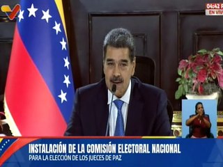 Jefe de Estado: La elección de los jueces de paz es la mejor forma de ejercer la soberanía popular