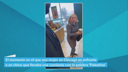 Una mujer se enfrenta cargos por delitos de odio después de confrontar a un palestino