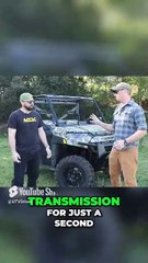 This UTV has NO REVERSE GEAR! #polaris