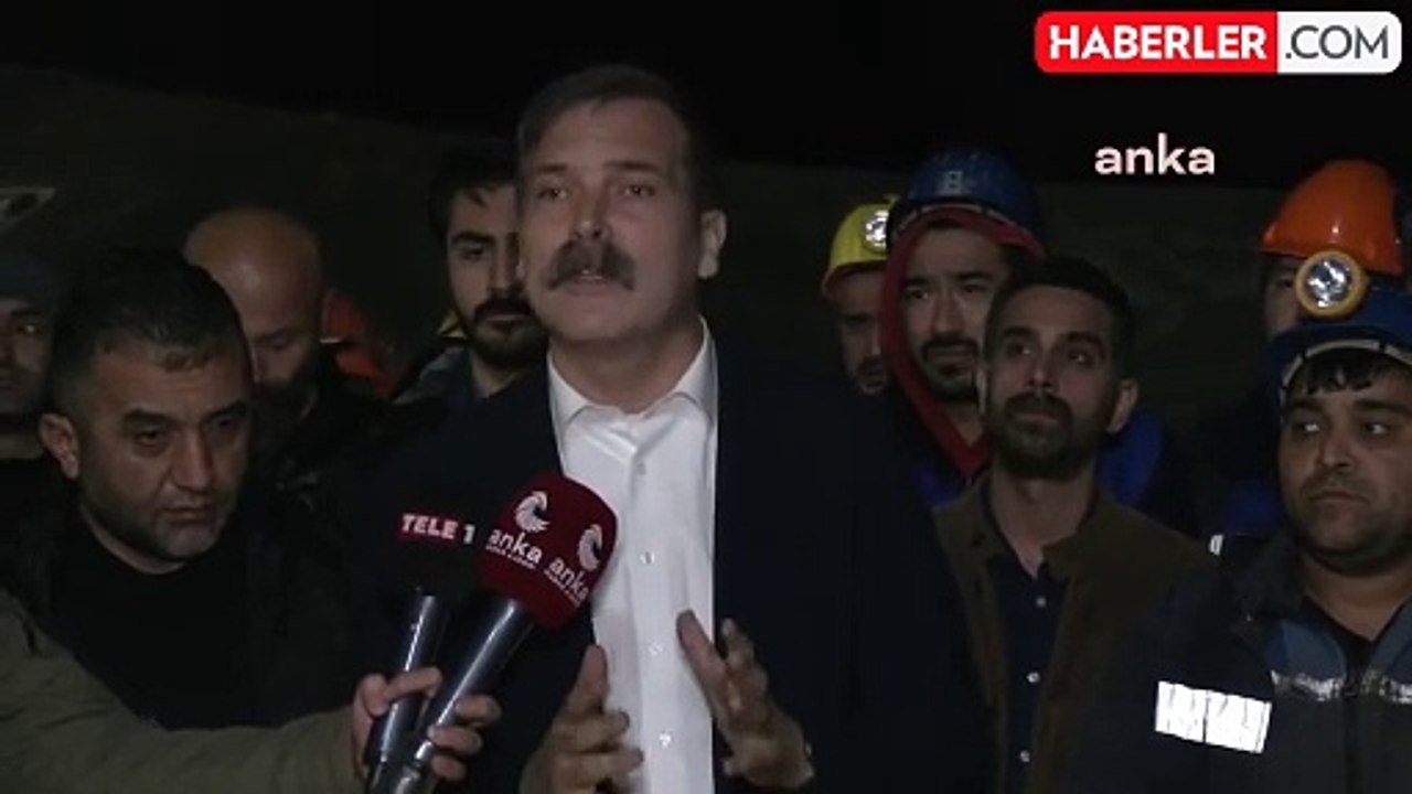 Maden İşçilerinin Direnişine TİP Lideri Erkan Baş'tan Destek