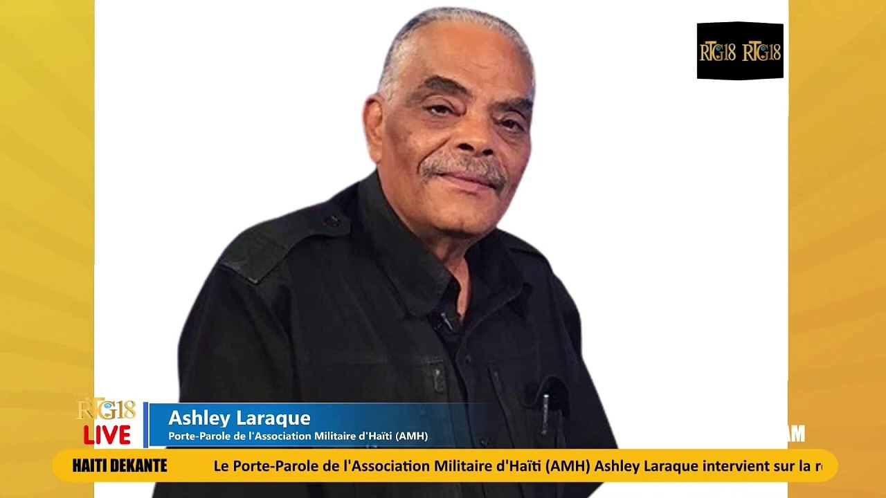 Ashley Laraque pale sou kantite ekipman ak materyèl li di fòs Lame a te posede avan demobilizasyon'l