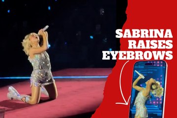 Sabrina Carpenter raises eyebrows after controversial performance