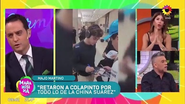 Majo Martino reveló si sintió celos por el video de Franco Colapinto y la China Suarez
