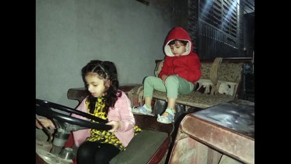 Hayyah & Hameen Tractor Ride