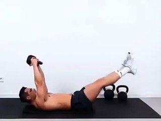 Leg Raise - Reach Up Crunch