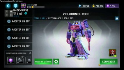 Transformers Forgés d'Acier (Walkthrough FR) épisode 25: Violation du code (100%)