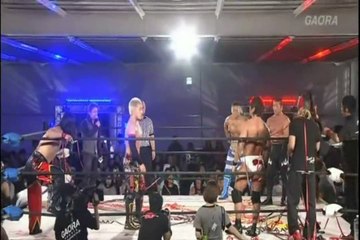 22nd December 2012 -akatsuki- (Shingo Takagi, YAMATO) vs Team Veteran Returns (CIMA, Don Fujii) vs Mad Blankey (Akira Tozawa,BxB Hulk)