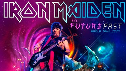 Iron Maiden se presenta en CDMX con su gira internacional "Future Past World Tour"