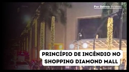 Shopping Diamond Mall é evacuado após princípio de incêndio em restaurante japonês