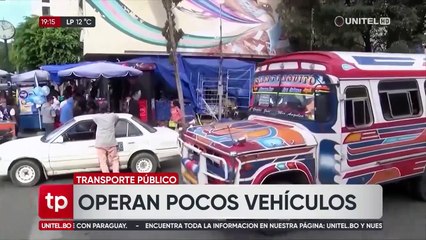 “Están tardando más de lo normal”, ciudadanos se quejan por la dismunición de micros en Cochabamba debido a la escasez de diésel