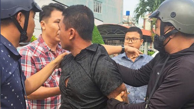 TPHCM: Bắt kẻ cướp taxi chạy trốn về miền Tây