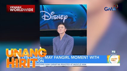 Lyn Ching, may fan girl moment with Ju Ji Hoon sa Singapore! | Unang Hirit
