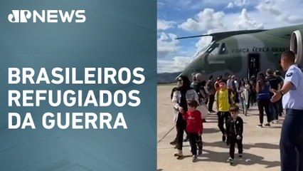 Voo da FAB com 204 repatriados do Líbano chega em São Paulo