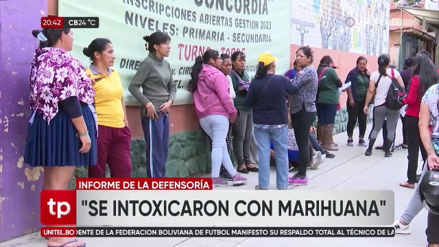 Al menos dos estudiantes se intoxicaron con marihuana en el recreo en Cochabamba; autoridades investigan
