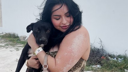 She Rescued A Dog While On Vacation In Cancun
