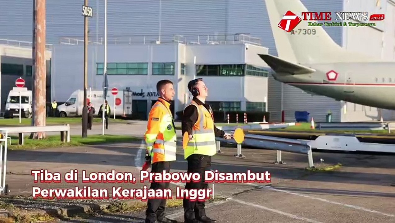 Tiba di London, Prabowo Disambut Perwakilan Kerajaan Inggris