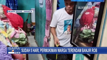 Momen Wapres Gibran Temui Korban Banjir Rob di Muara Angke