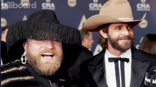 Teddy Swims & Thomas Rhett On Somethin' 'Bout A Woman & Lose Control Success | CMA Awards 2024